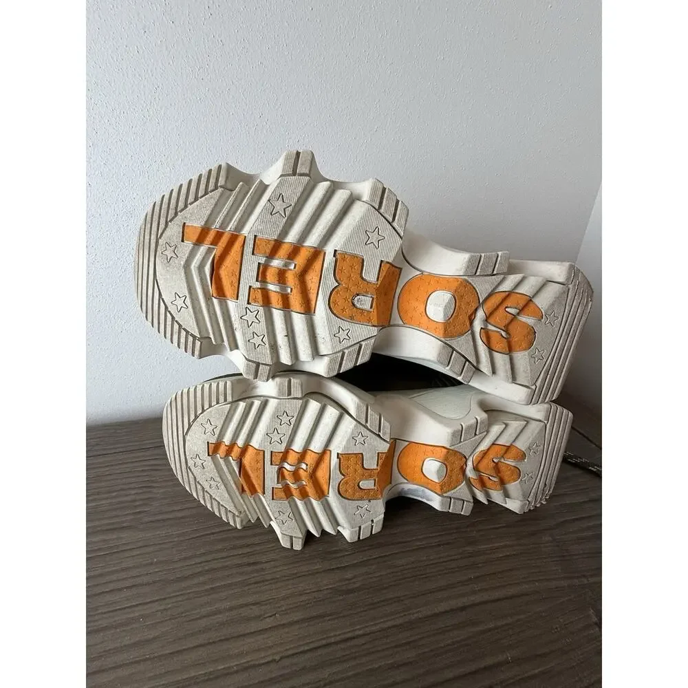 Sorel Olive Green and Grey Ankle Boots - Picture 8 of 9